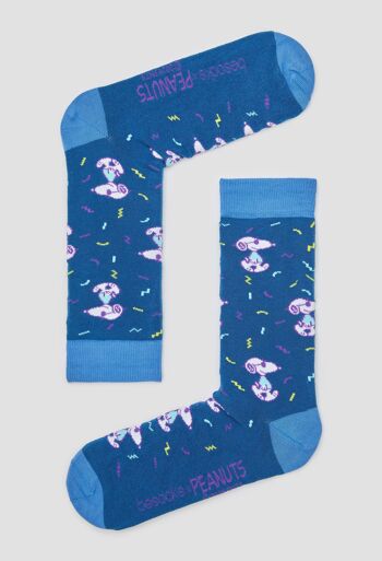 BeSnoopy Fun Blue - Chaussettes 100% coton biologique 2