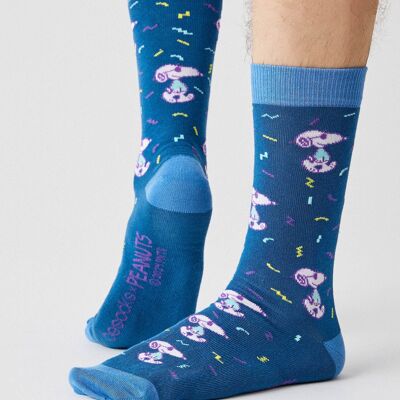 BeSnoopy Fun Blue - 100% Organic Cotton Socks