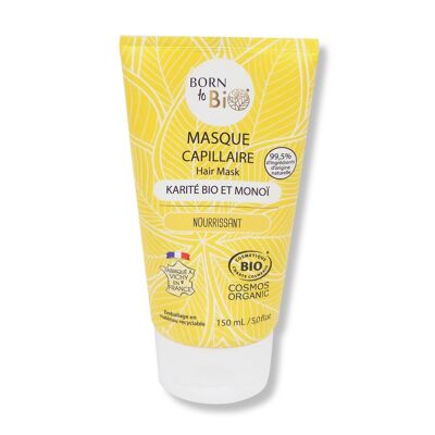 Shea and Monoi Hair Mask - Born to Bio 150mL