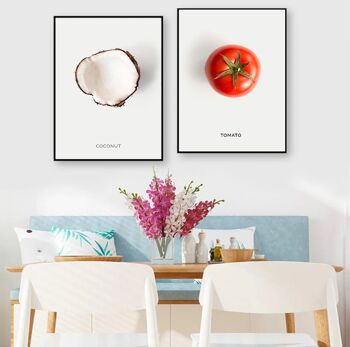 Affiches fruits et légumes - Poster pour décoration d'intérieur 3