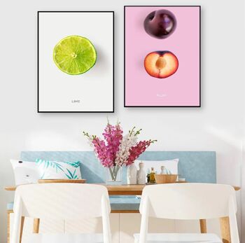 Affiches fruits et légumes - Poster pour décoration d'intérieur 11