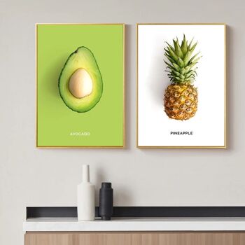 Affiches fruits et légumes - Poster pour décoration d'intérieur 14