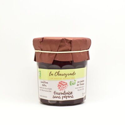 Confiture de Framboises sans pépins BIO