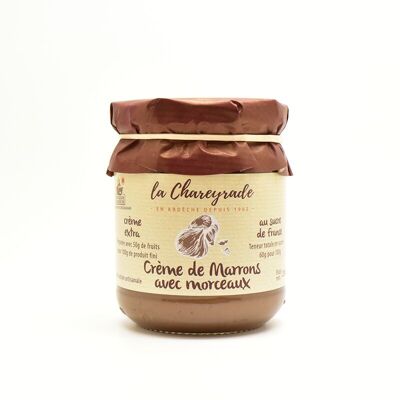 Crème de marrons AOP avec morceaux