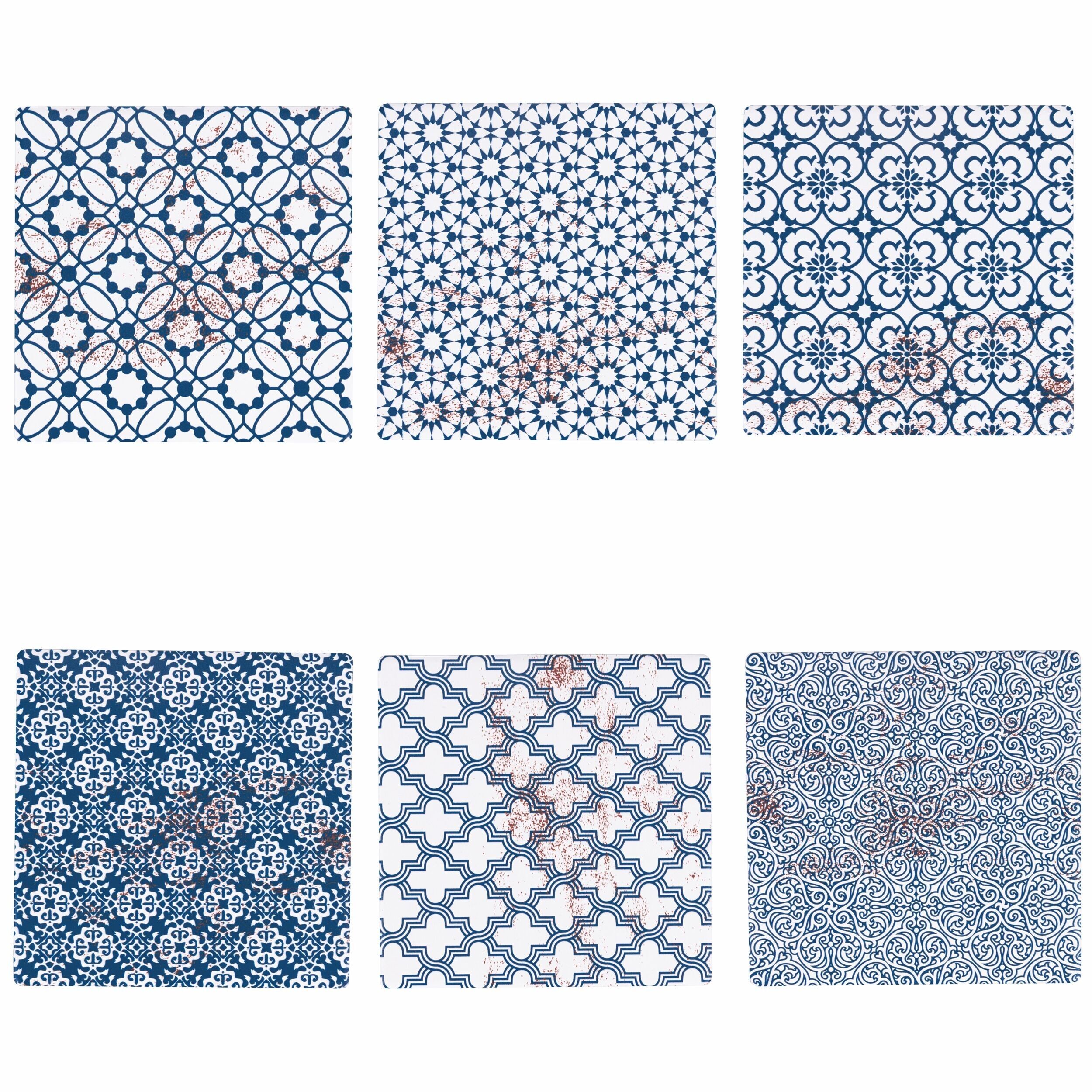 Carrelage décoratif polyvalent 10x10 en céramique, fond liège, Kasbah