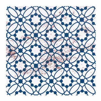 Carrelage décoratif polyvalent 10x10 en céramique, fond liège, Kasbah 2