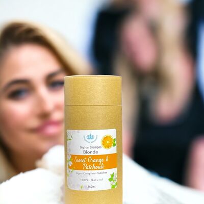 Shampoing Cheveux Secs Blonds - Orange Douce & Patchouli