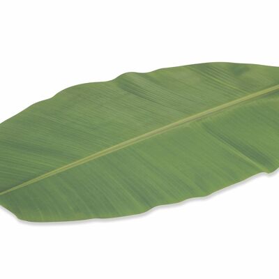 Green banana leaf placemat, Urban Jungle
