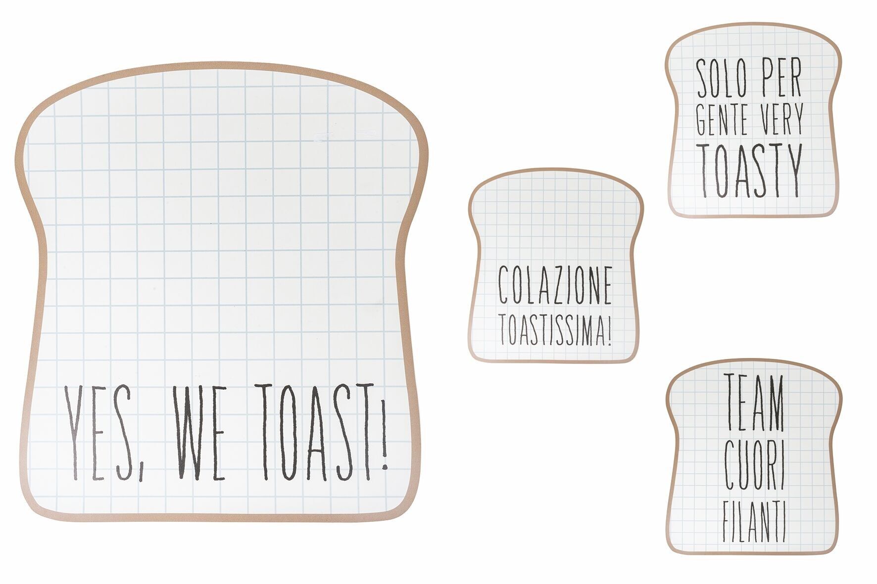 Fleckenabweisendes Frühstücks-Tischset, ColazioneToastissima