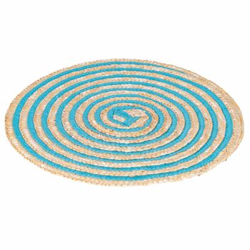 Set de table rond 38 cm texture spirale, Spiral Greenery 13