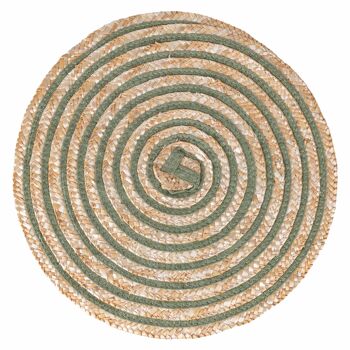 Set de table rond avec texture spirale, Spiral Stones 4