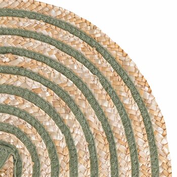 Set de table rond avec texture spirale, Spiral Stones 6