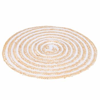 Set de table rond avec texture spirale, Spiral Stones 10