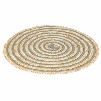 Set de table rond avec texture spirale, Spiral Stones 13