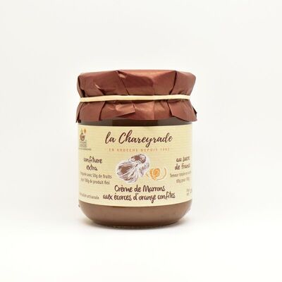 Crème de marrons AOP aux écorces confites