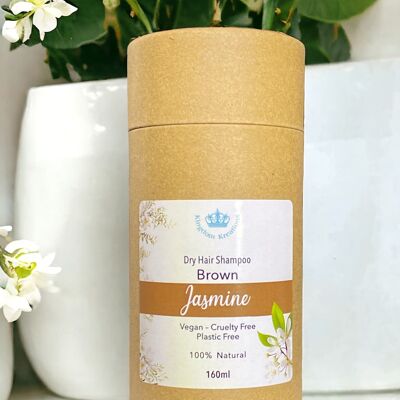 Dry Hair Shampoo Brown - 100% Natural with Jasmine