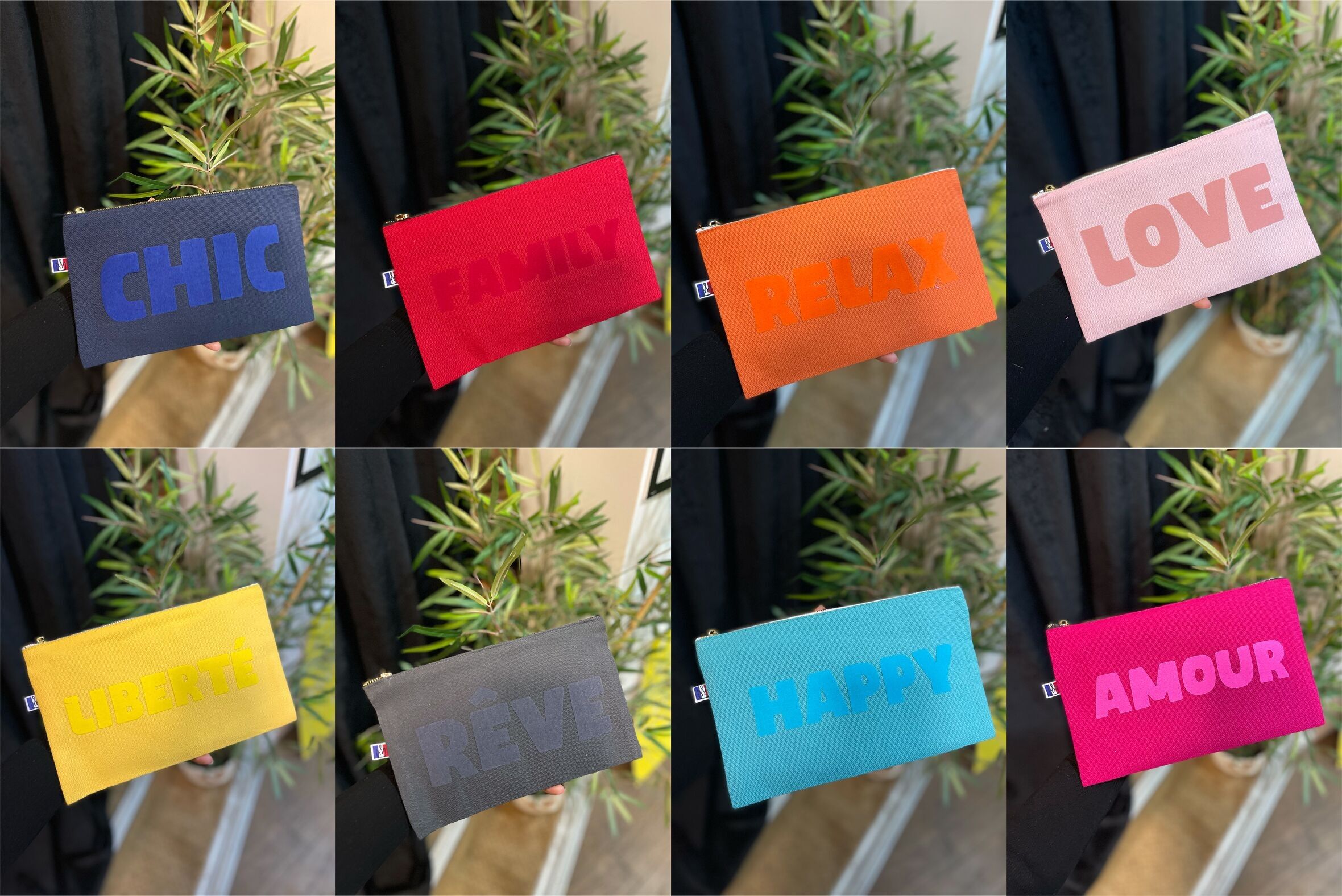 Spring 24' zipped pouch