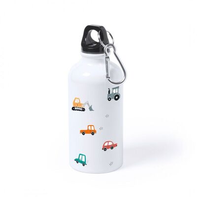 Small white water bottle - Cars