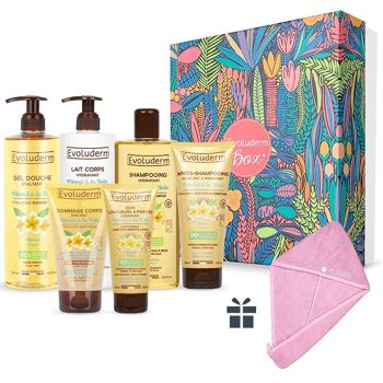 Coffret Corps et Cheveux Monoï à La Folie + Serviette Cheveux OFFERTE 1