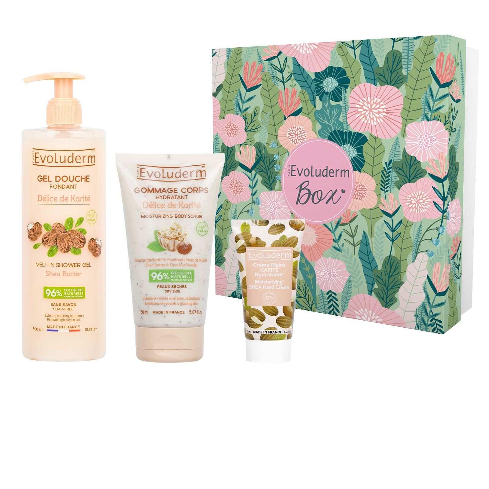 Confezione regalo Shea Delight Body - Idea regalo - Confezione regalo di Natale - Compleanno - Festa della mamma