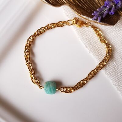 BRACCIALE BEATRICE AMAZONITE