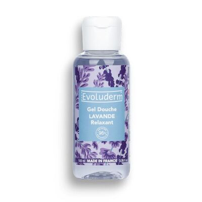 Gel de ducha relajante de lavanda