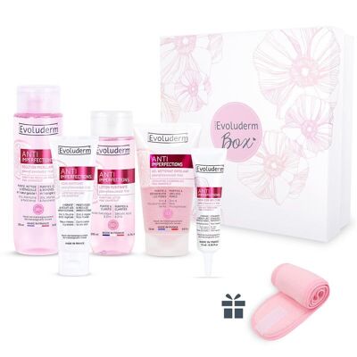 Coffret Peau Zéro Défaut Anti-Imperfections + Bandeau visage Offert