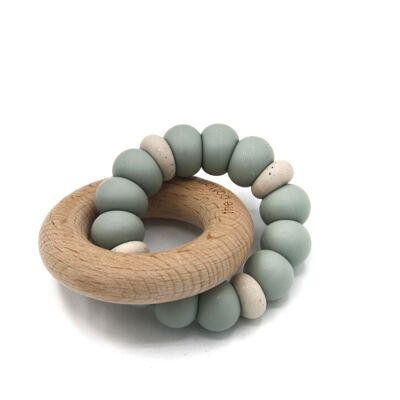 Bonbon Silicone  Teether Grey