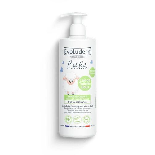 Lait de Toilette Doux Visage & Corps Bébé