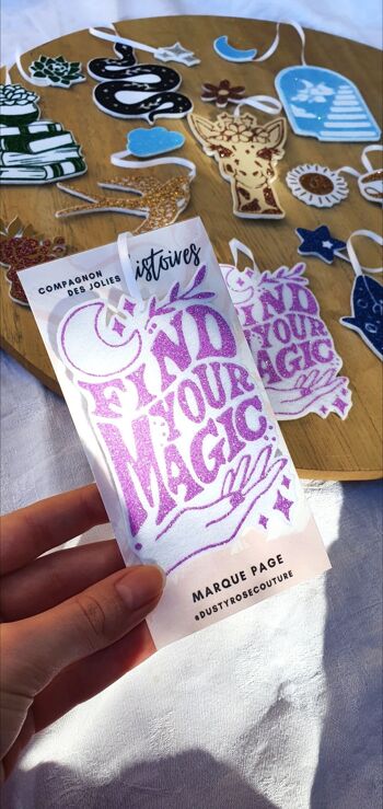 Marque Page - Accessoire livre - Magic 2