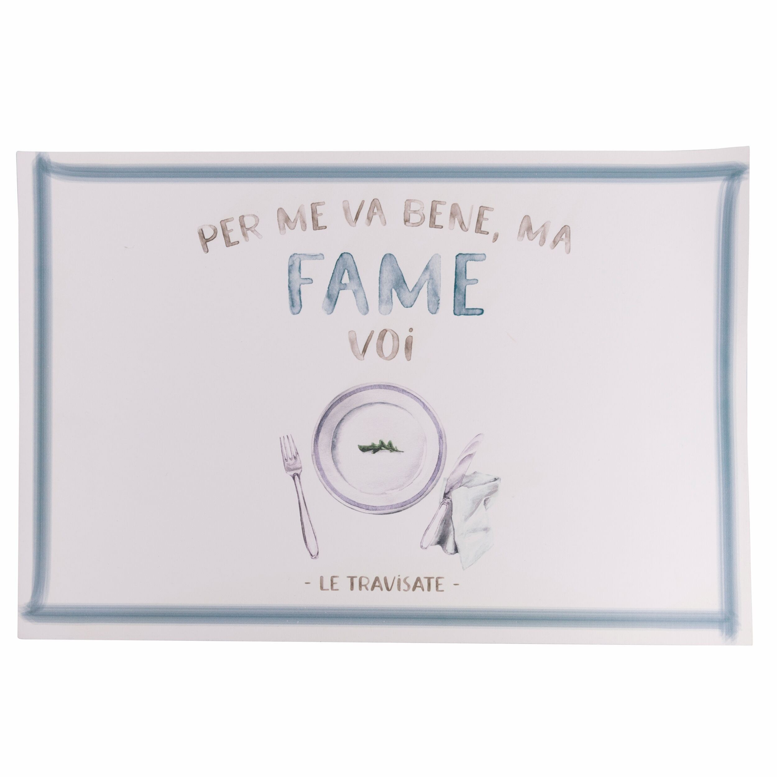 Tischset, Le Travisate