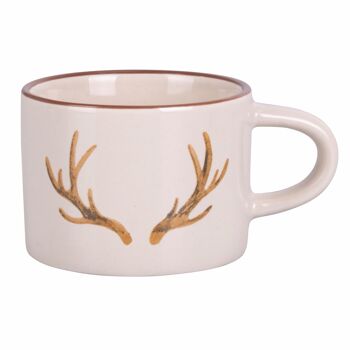 Tasse à café de Noël 90 ml, en porcelaine tendre, Chalet 3