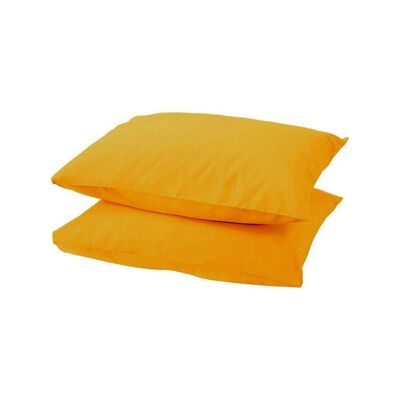 Cotton Pillowcases Yellow / Mustard Yellow