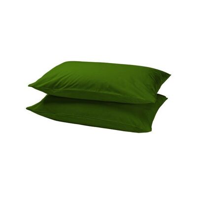 Cotton Pillowcases Olive Green