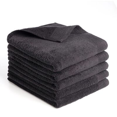 Bath towel Anthracite