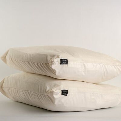 Velvet pillowcases Pearl white Velvet velour