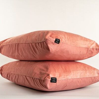 Velvet pillowcases Old pink Velvet velvet