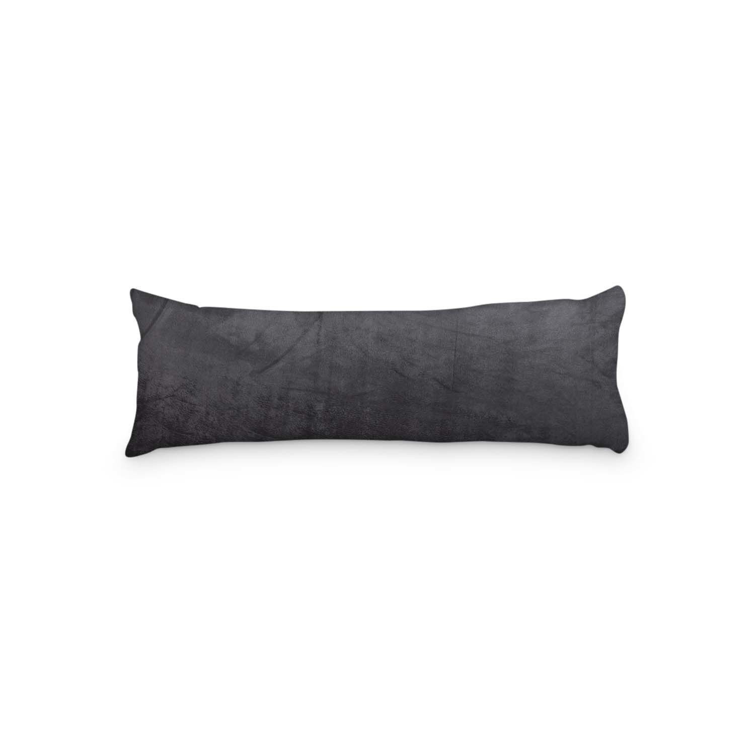 Funda de almohada de terciopelo Bodypillow negro