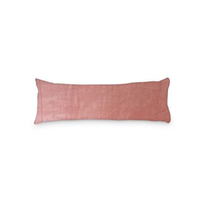 Federa per cuscino in velluto rosa antico