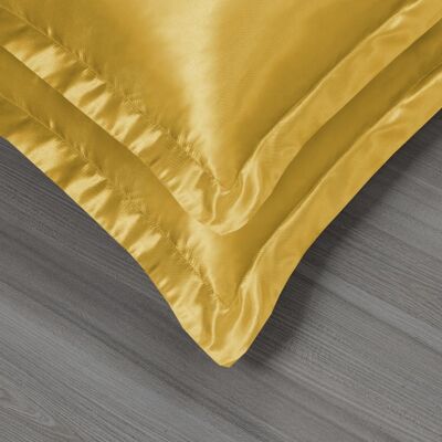 Satin Pillowcases Gold / Yellow - 2 pieces