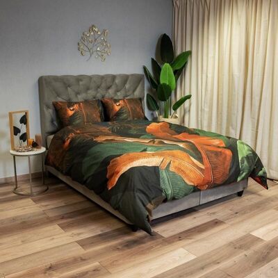 Housse de couette en coton Jungle