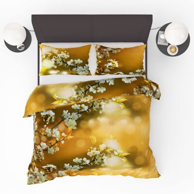 Housse de couette Blossom Jaune