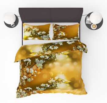 Housse de couette Blossom Jaune 1