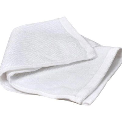 Washcloths White 30 x 30 cm - Packed per 12