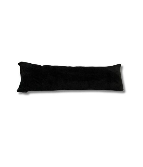 Zwart Teddy Fleece Body Pillow Sloop