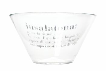 Saladier en verre transparent 27 cm, Victionary 3