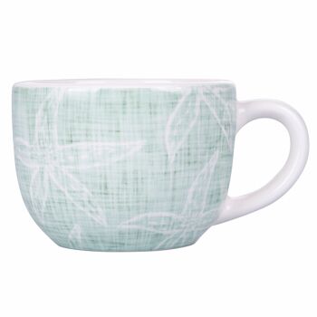 Mug en céramique Jumbo 392 ml, décoration méditerranéenne, Cozumel 2