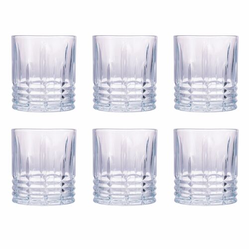 Set 6 bicchieri acqua 320 ml in vetro, Glace Classic
