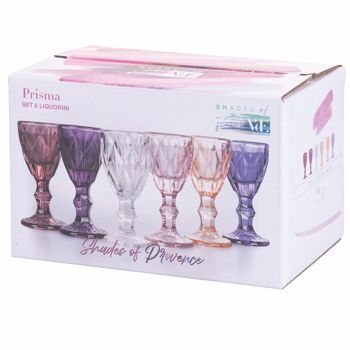 Coffret de 6 liqueurs 45 ml en verre, Prisma Provence 3