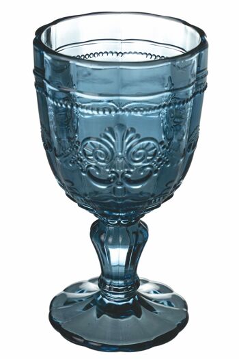 Coffret de 6 verres 265 ml en verre, décor arabesque, Syrah 10